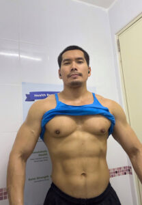 MUSCULARTOP-blue Patcharapong Pongpochai